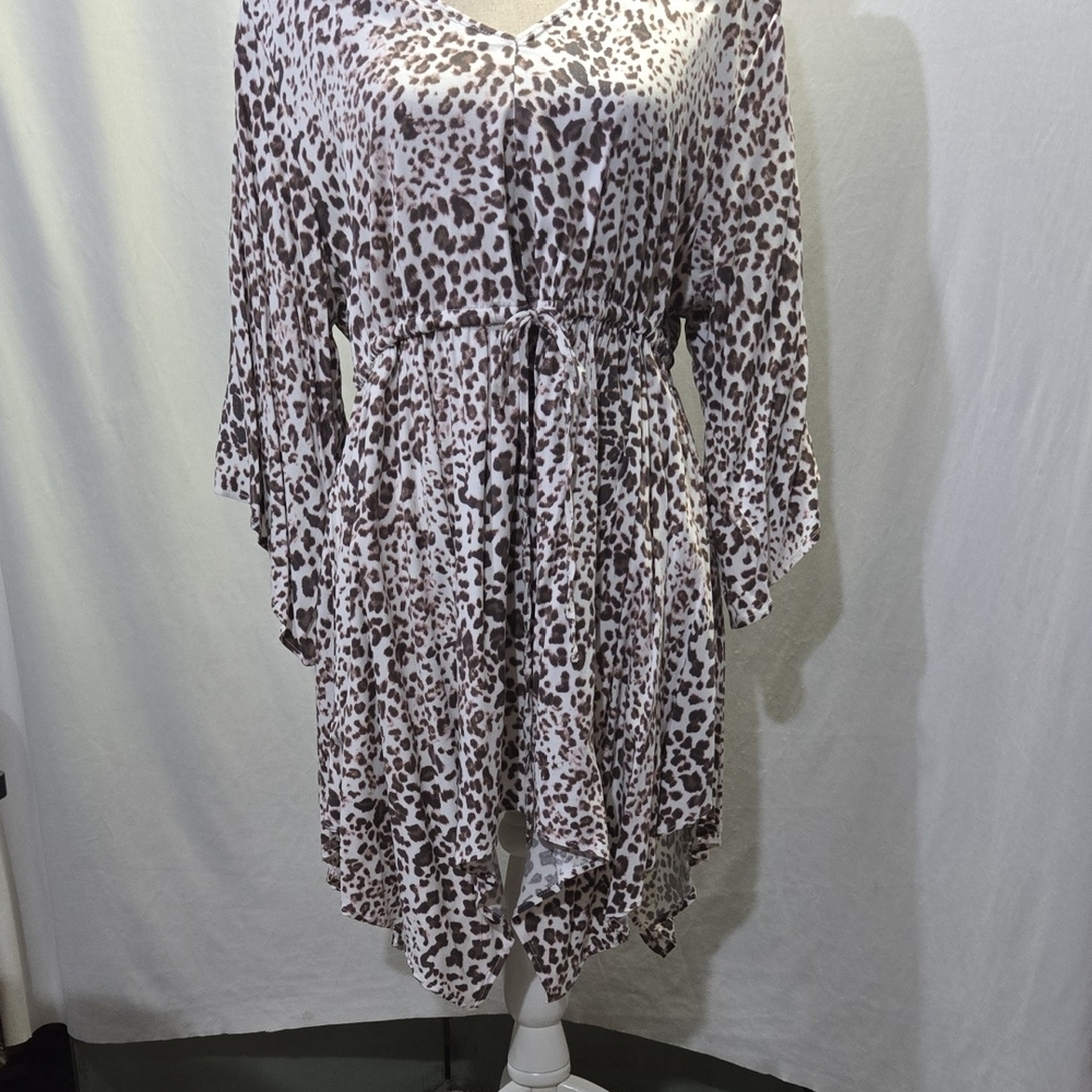 Womens GUC Plus Torrid Leopard Print Dress Size 1